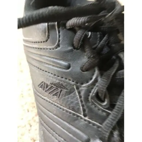 Avia Women's Oil & Slip Resistant Shoes Sneakers Lace Up Black Size 8