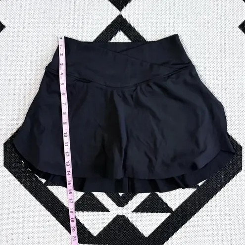 Halara Everyday SoftlyZero Airy Crossover 2-in-1 Side Pocket Mini Tennis Skirt M