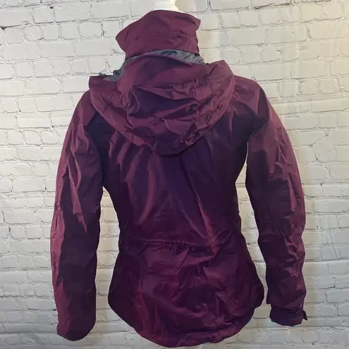 Lowe Alpine Ski Jacket 3 in 1 Plum & Turquoise-Small