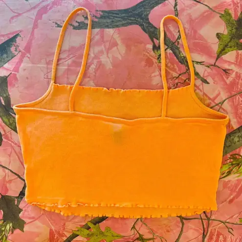 H&M  bright orange peach camisole tank 