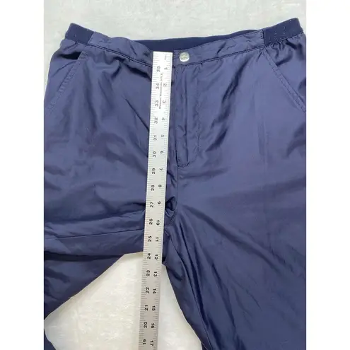 Ralph Lauren Golf Activewear Pants Women's Navy blue Size 4 ankle snaps lined