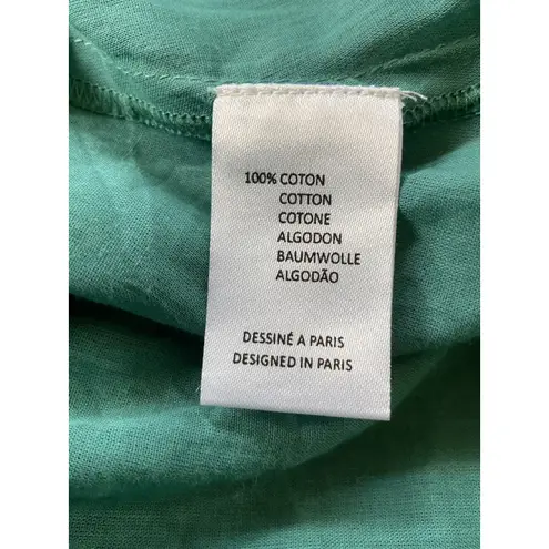 Anouk Grewal Green Maxi Dress Embroidered Lemon Tiered Sleeveless Medium