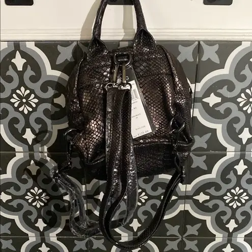 BCBG Paris Main St Petite Backpack Black
