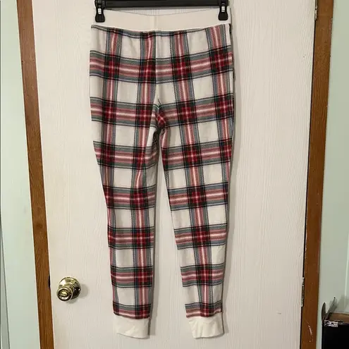 Stars Above Red and Blue Plaid Pajama Set NWOT