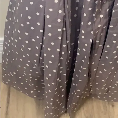 Evan Picone - polka dot dress tan & white pretty woman dress style s12