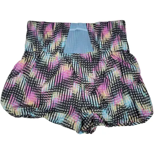 Free People FP Movement The‎ Way Home Elastic Waist High Rise Pull-On Shorts in Euphoria L - Image 2