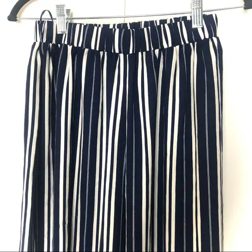 Showpo . There You Were Striped Pants Set. PANTS ONLY. Blue / White