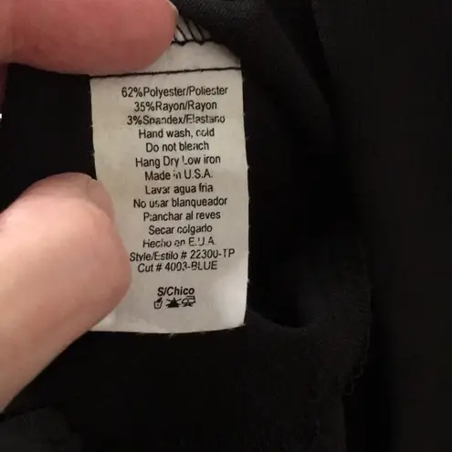 New Women’s Classic Black Women's Skirt Small Ruffle in the Back Size Small