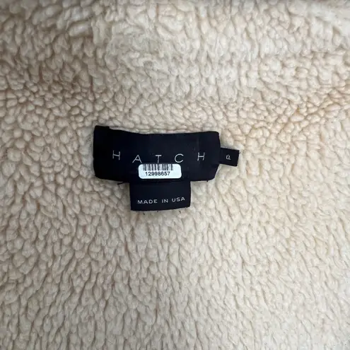 Hatch Maternity HATCH- The Women's Coco Coat Toffee Maternity Oversized Faux Shearling Jacket