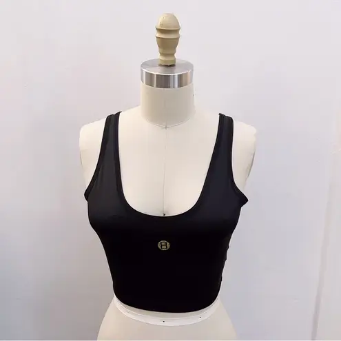 Teeki  Bra Top Cropped Camisole Black 8 Ball