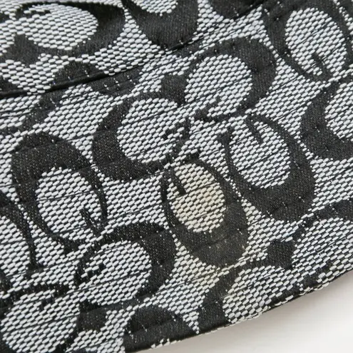 Vintage Y2K Gray & Black GG Logo Bucket Hat