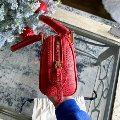 By Far Bag Dora Leather Tote Pebbled Shoulder