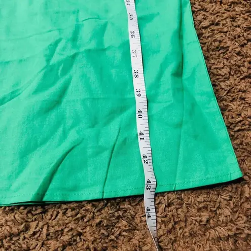 Commense Women's Oversized Linen Tied Two Piece Pants Set Green Size Small NWT - Image 5