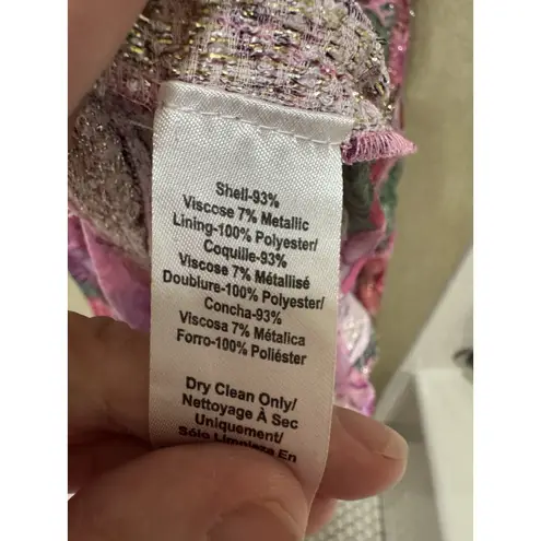 CIEBON Jennsen Ruched Flutter Sleeve Maxi Dress In Pink Size Small Floral