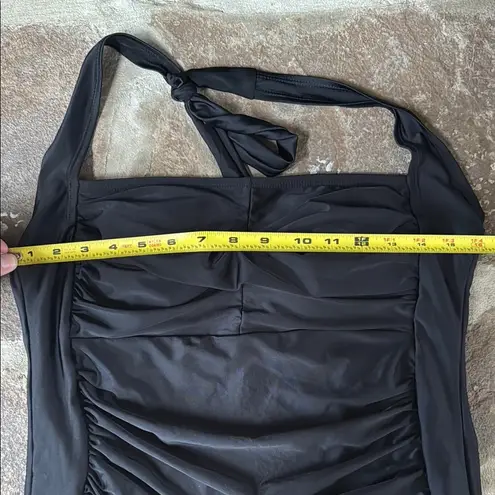 Black Slimming Ruched One