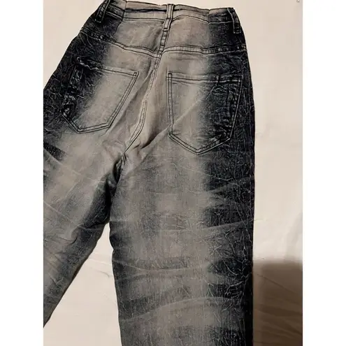 Aphrodite Jeans Women Size 24 24x28 Skinny Straight Leg Stretch Blue 0215