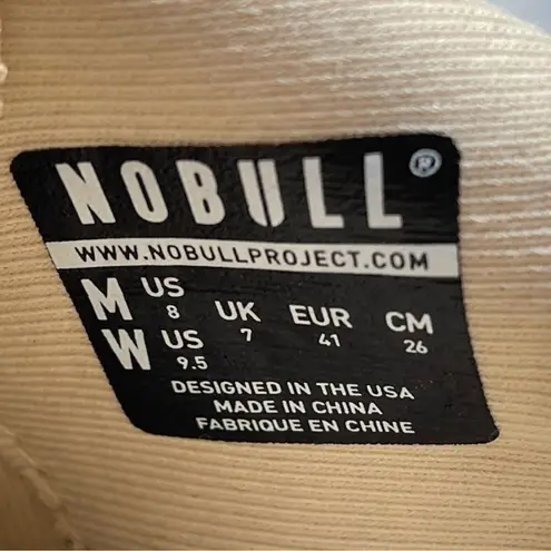 Nobull project Vanilla trainers sneakers size 9.5