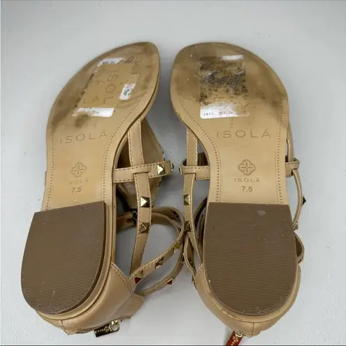 Isola  Tan and Snakeskin Sandals 7.5 thumbnail 11