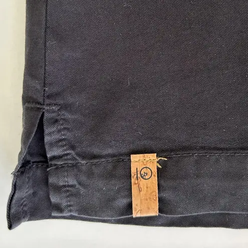 Tentree Alene Short Sleeve Top in Meteorite Black Size M *NWT*