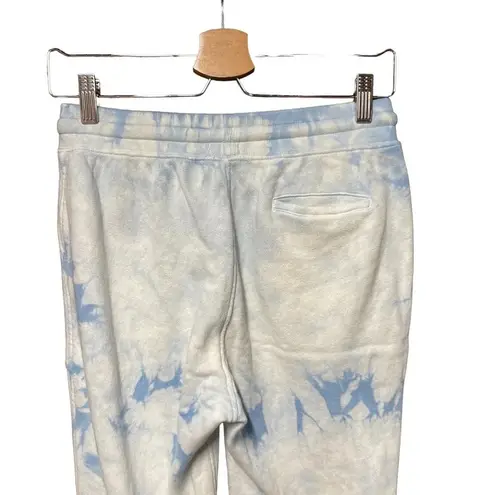 Faherty Bells Tie Dye Jogger Sweatpants Blue Size Small
