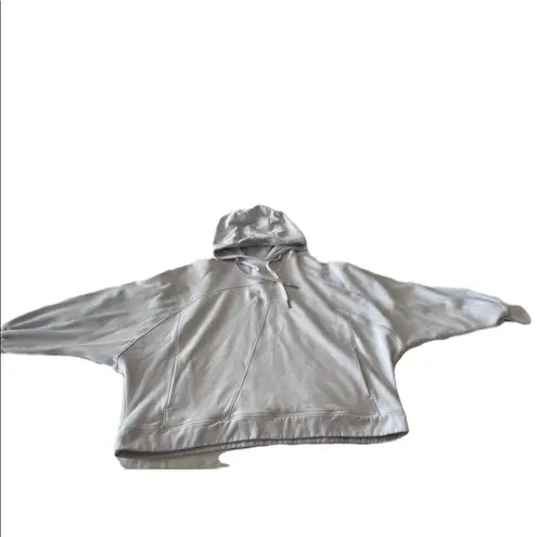 Lululemon  broken beats oversized hoodie alpine white