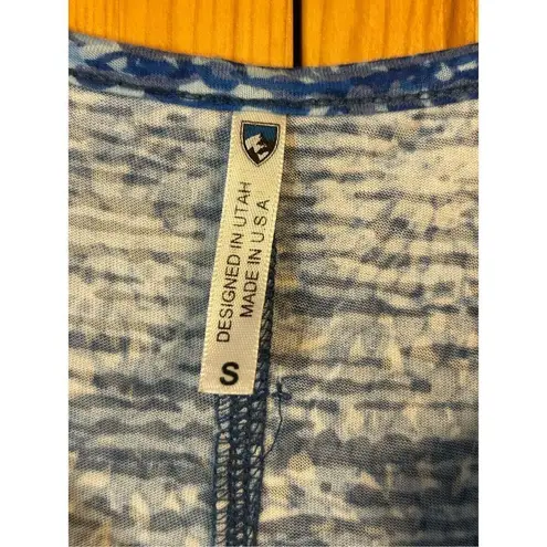 Kuhl  Womens Size Small Active Wear T-Shirt Top Cotton Blend Made In USA Outdoor