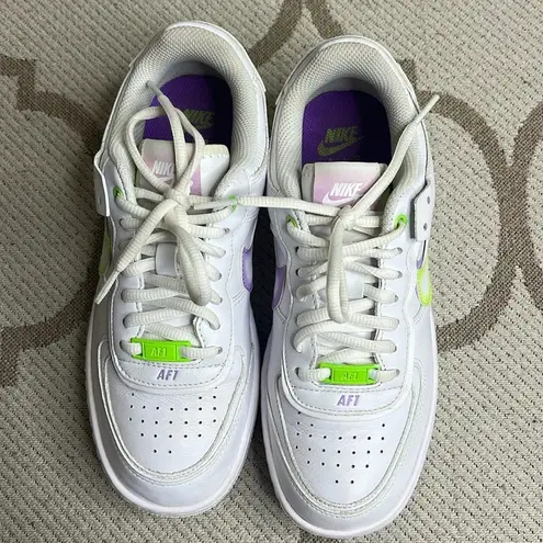 Nike  Air Force 1 Low Shadow
White Electric Green (Women's)