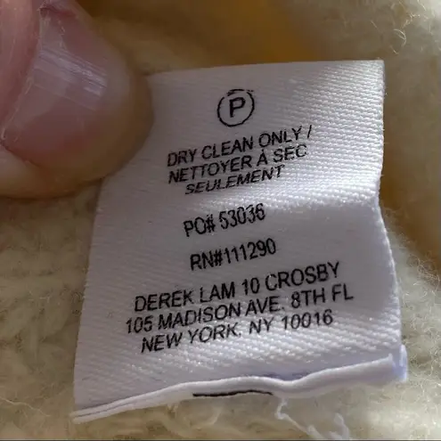 Derek Lam 10 Crosby Wool Ruffled Sweater Size Large