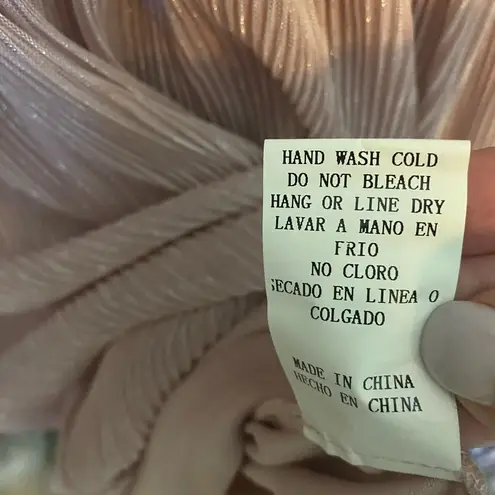 Maniju Small NEW Sparkly Mauve Pink Formal Short Homecoming Dress Short Skater