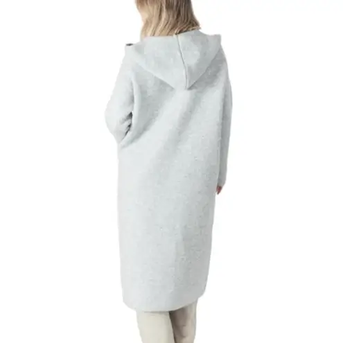 NWT Lyla + Luxe Grey Jiminy Hooded Coatigan Sz. L Gray Size L