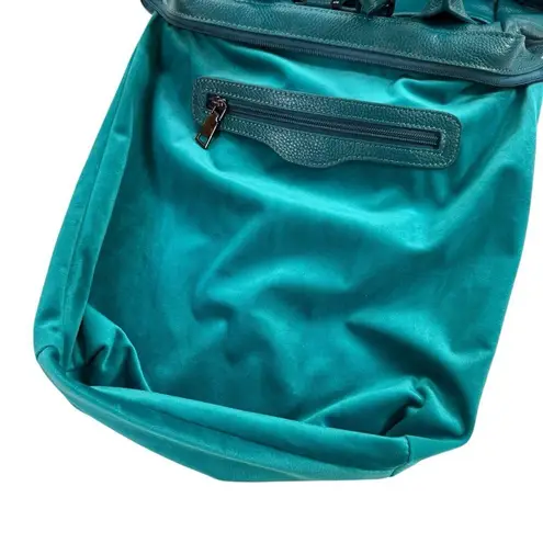 Beck Pack Italian Leather Beck Bag Backpack Tote Turquoise Green