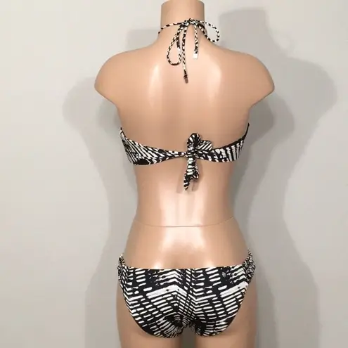 Dolce Vita Ikat print bikini. NWOT Black Size M