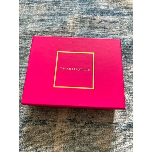 Charter Club New!  Jewelry Earring Necklace Box Gift Set