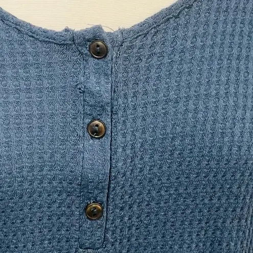 Mahina Thermal Blue Long Sleeve Top