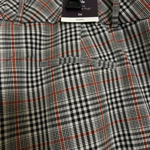 Ava & Viv High Rise Jeans Black and Red