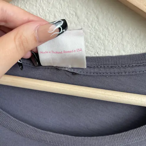 Palmer Cash Vintage Dark Grey Red Bi**hin Camaro Retro Short Sleeve Graphic Tee