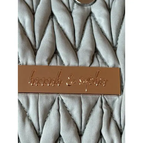 Hannah & Sophia Belle Convertible Baby Diaper Backpack Messenger Bag Sage Green