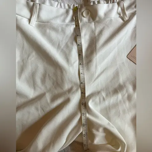 Sincerely Jules White Wide Leg Pants Size XL