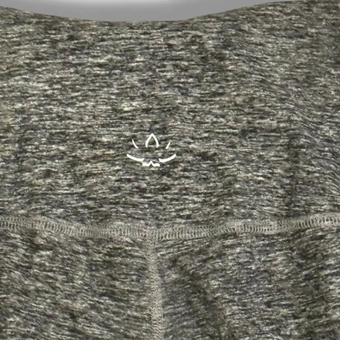 Beyond Yoga Spacedye Heather Gray High Waisted Stirrup Legging Dance Barre Small