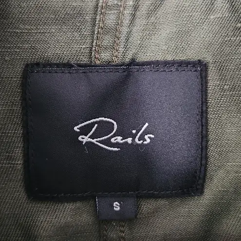 Rails Green Leopard Bomber Jacket