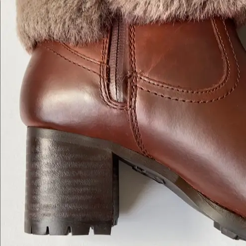 NEW H. S. Trask leather boots Brown Size 7