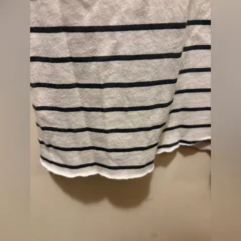 Frank & Eileen Tee Harper 3/4 sleeve striped mini dress size small
