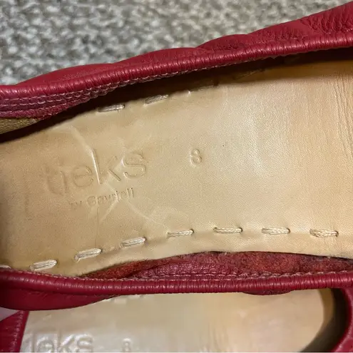 Tieks Red Ballet Flats- Size 8
