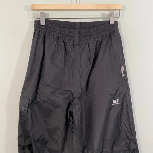 Helly Hansen Women Black Nylon Pull On Windbreaker Pants Size S Hiking Outdoors