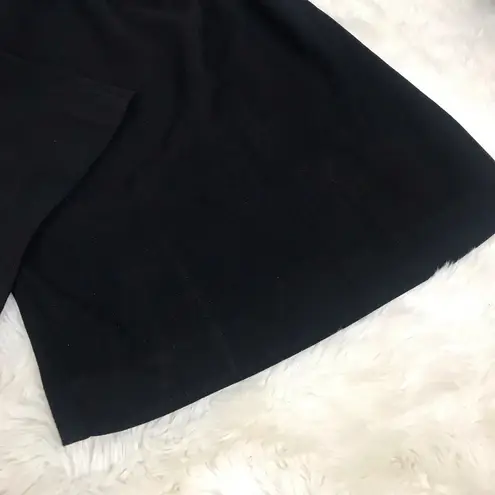 Alexia Admor Rover Black Wide Leg Trouser Pant Pleated Crepe Career Size 14 New