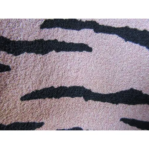 ALC Frank NWT A.L.C. ALC Brinkley in Tiger Silk Crepe de Chine Bell Sleeve Mini Dress 0