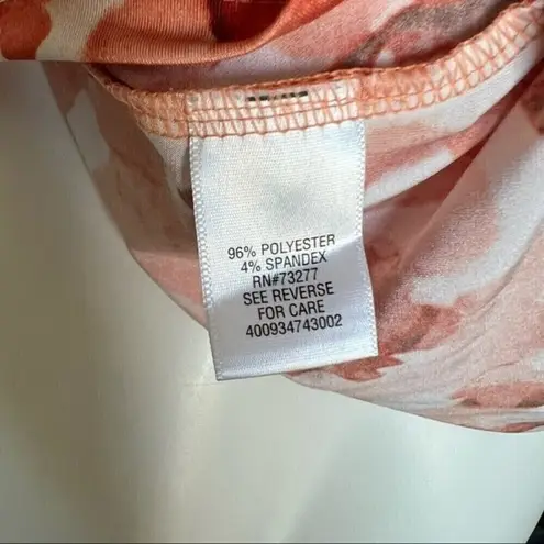 Dana Buchman Draped neck Tank Top Blouse XSMALL Sleeveless burnt orange NEW