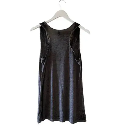 Vanity Gray Sleeveless Festival Elegant Cotton Blend Sz M Size M