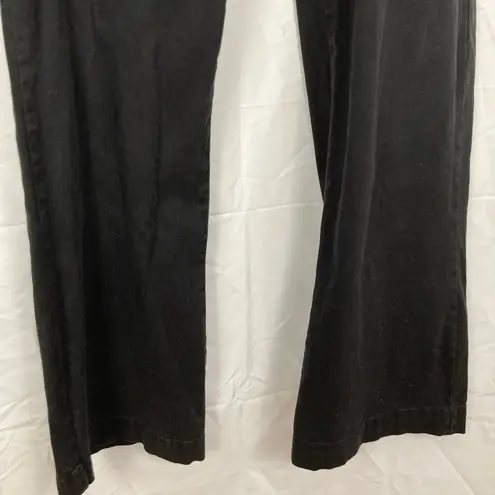 Y2K Route Women 7/8 Black Cargo Midrise Pants Skater Punk Streetwear Utility Size undefined