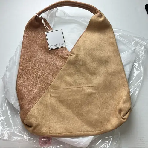 Shiraleah Faux Suede Arden Tote Neutral Minimalist Old Money Classic NWT